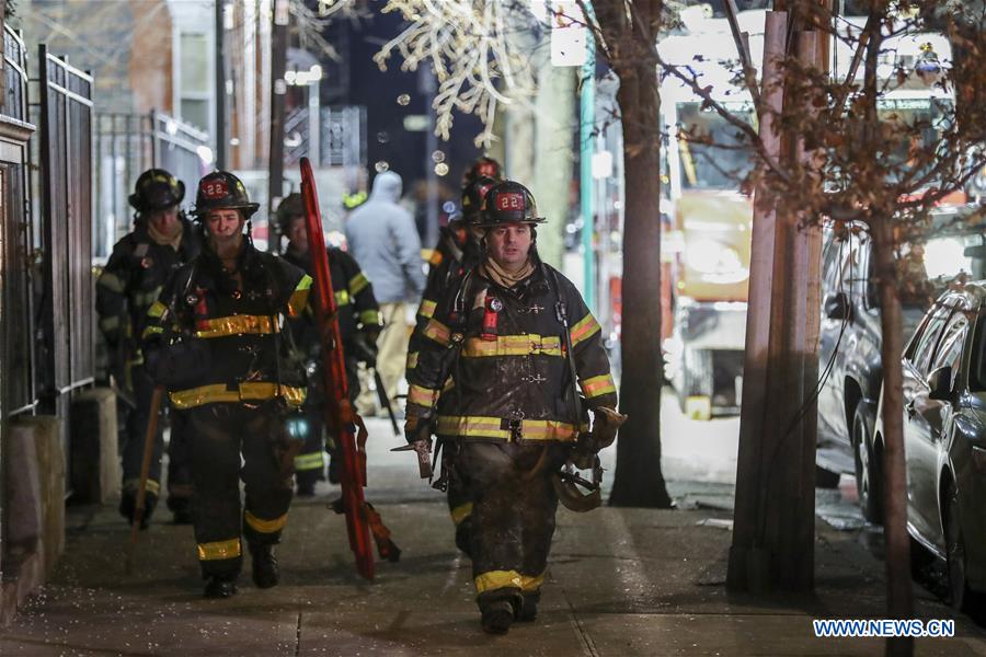 U.S.-NEW YORK-FIRE