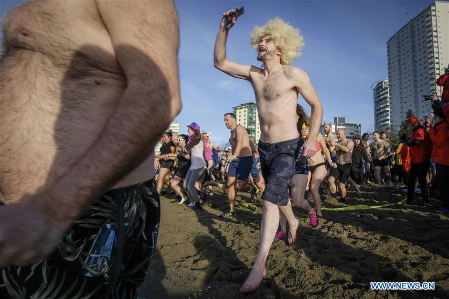 CANADA-VANCOUVER-WINTER SWIM