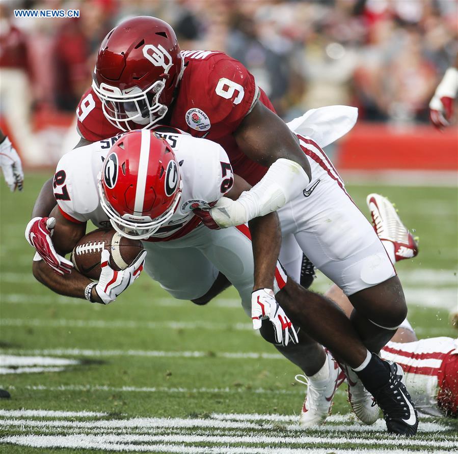 (SP)U.S.-PASADENA-FOOTBALL-ROSE BOWL