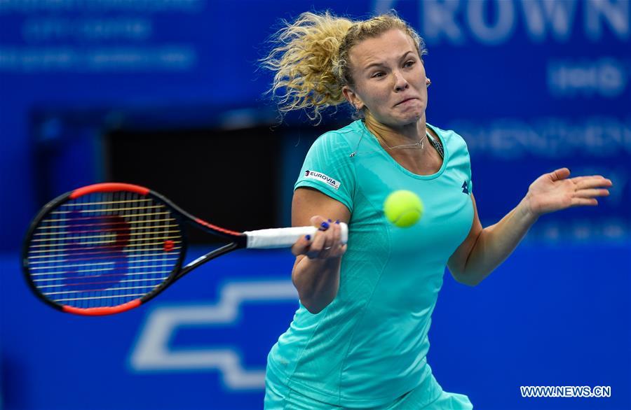 (SP)CHINA-SHENZHEN-TENNIS-WTA SHENZHEN OPEN