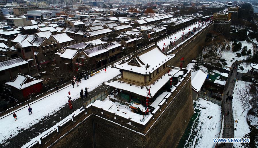 CHINA-SHAANXI-AFTER SNOW-SCENERY (CN)