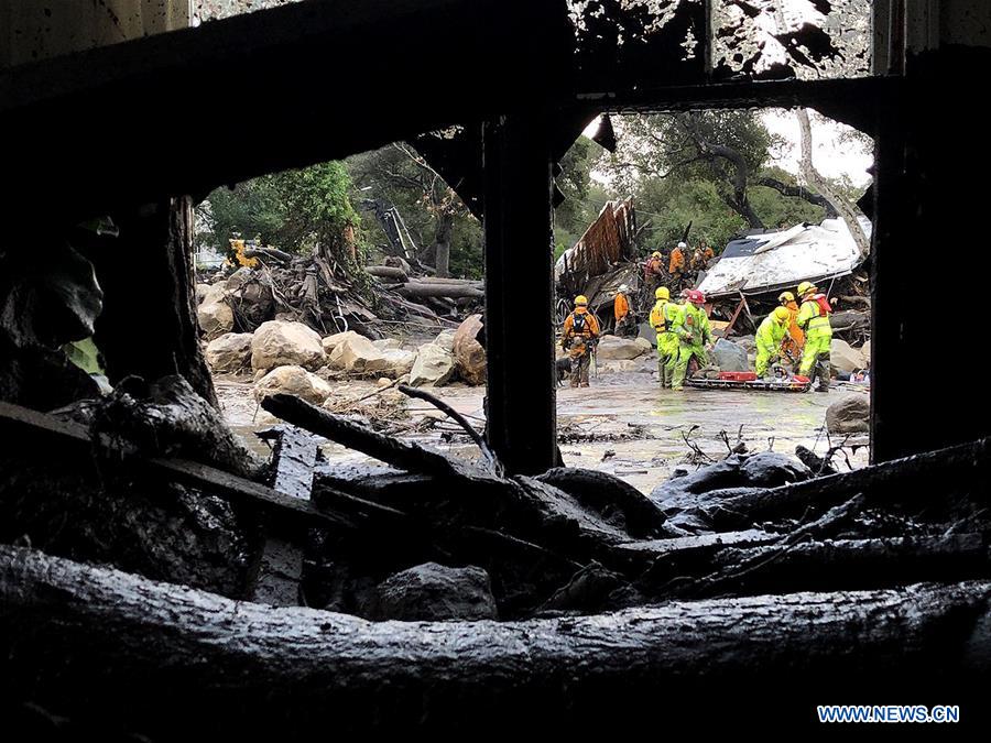 U.S.-CALIFORNIA-MONTECITO-MUDSLIDE