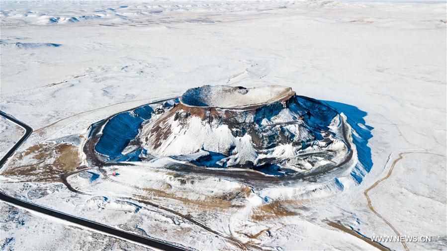 CHINA-INNER MONGOLIA-VOLCANO-WINTER SCENERY (CN)