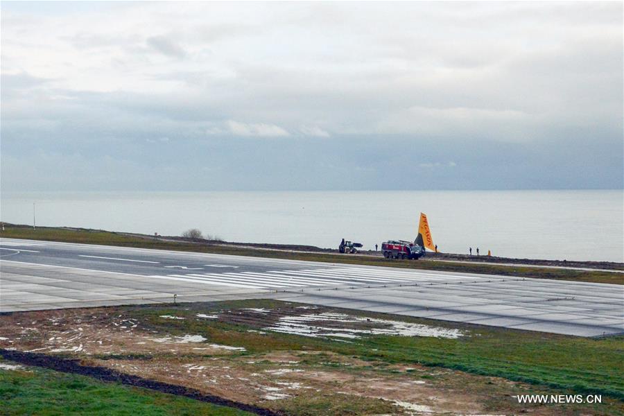 TURKEY-TRABZON-AIRPLANE-ACCIDENT