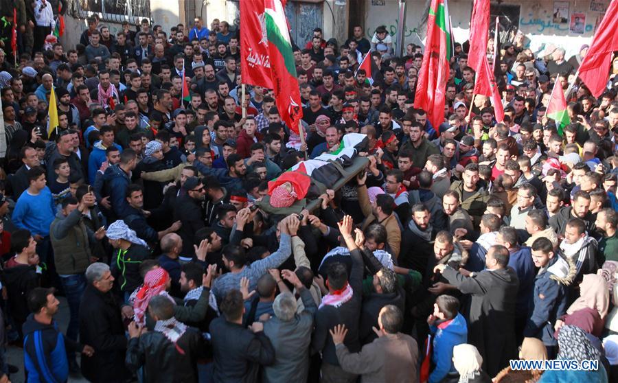 MIDEAST-WEST BANK-QALQILYA-FUNERAL