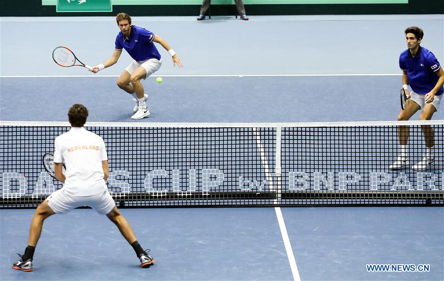 (SP)FRANCE-ALBERTVILLE-TENNIS-DAVIS CUP-FIRST ROUND-DAY 2