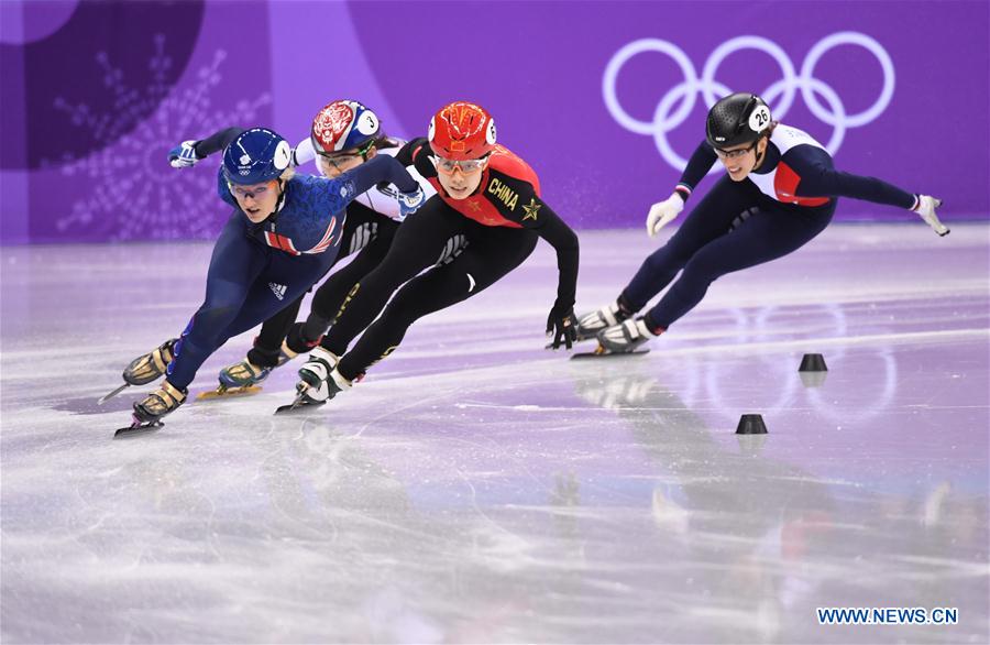 (SP)OLY-SOUTH KOREA-PYEONGCHANG-SHORT TRACK-LADIES' 500M