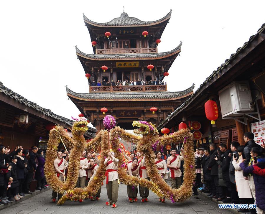 #CHINA-SICHUAN-LANGZHONG-SPRING FESTIVAL (CN)