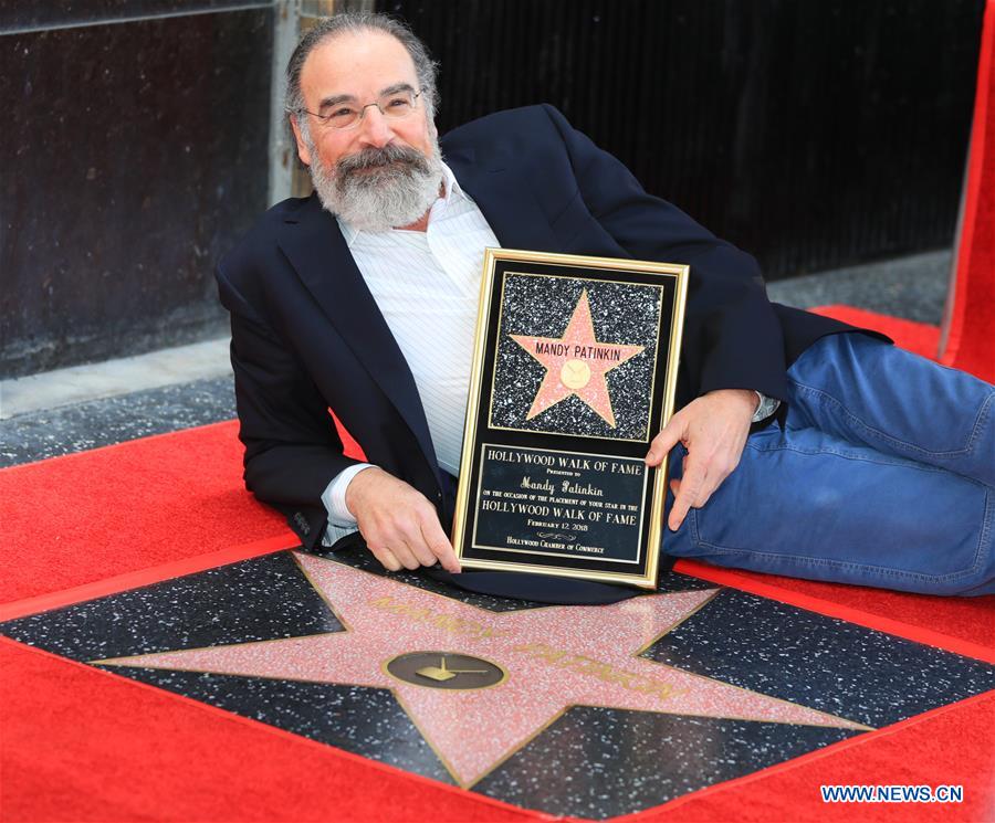 U.S.-LOS ANGELES-HOLLYWOOD WALK OF FAME-MANDY PATINKIN