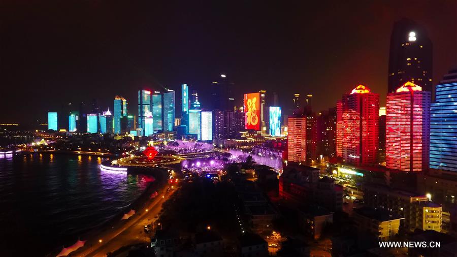 CHINA-QINGDAO-NIGHT VIEW (CN)