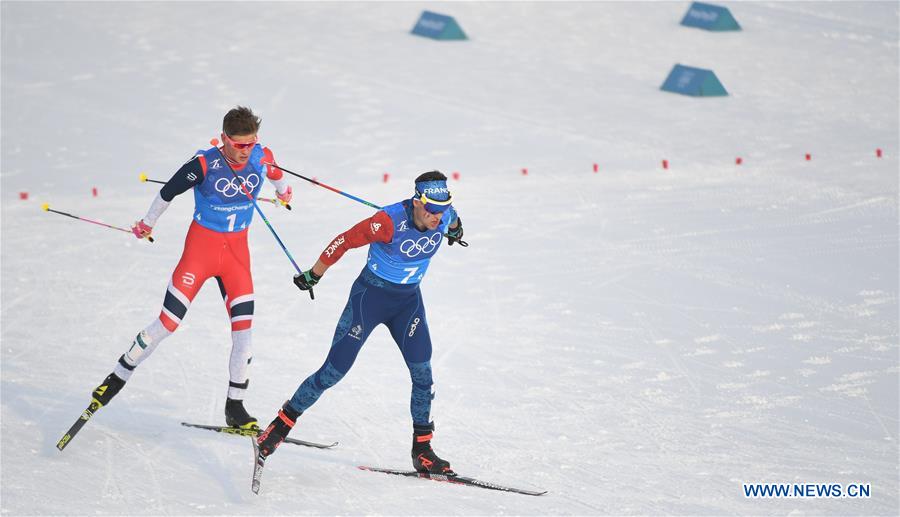 (SP)OLY-SOUTH KOREA-PYEONGCHANG-CROSS-COUNTRY SKIING-MEN'S 4x10KM RELAY