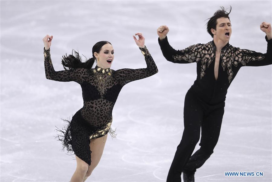 (SP)OLY-SOUTH KOREA-PYEONGCHANG-FIGURE SKATING-ICE DANCE SHORT DANCE