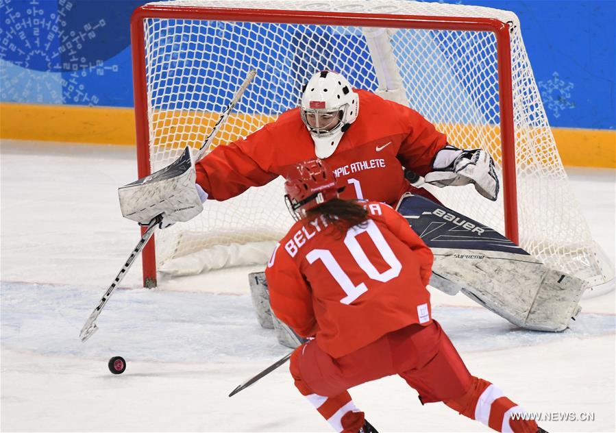 (SP)OLY-SOUTH KOREA-PYEONGCHANG-ICE HOCKEY-WOMEN-SEMIFINAL