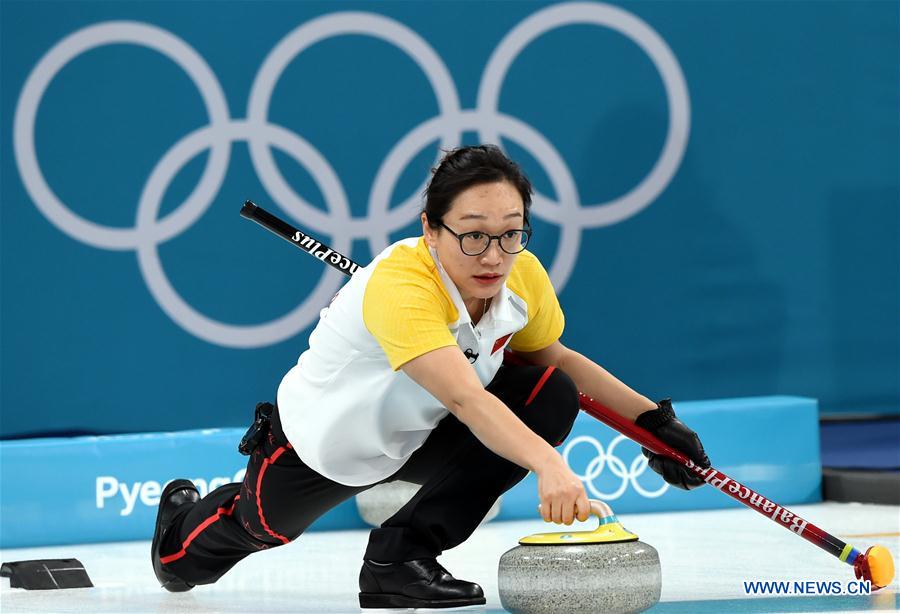 (SP)OLY-SOUTH KOREA-PYEONGCHANG-CURLING-WOMEN'S ROUND ROBIN-CHN VS SWE