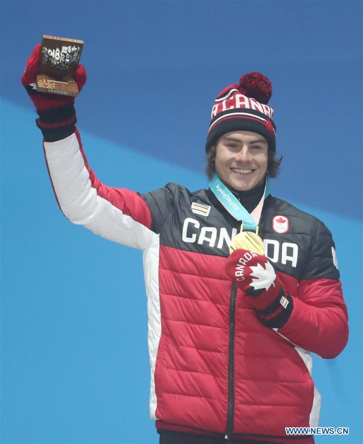 (SP)OLY-SOUTH KOREA-PYEONGCHANG-SNOWBOARD-MEN'S BIG AIR-MEDAL CEREMONY