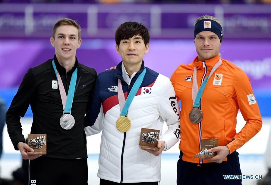 (SP)OLY-SOUTH KOREA-PYEONGCHANG-SPEED SKATING-MEN'S MASS START