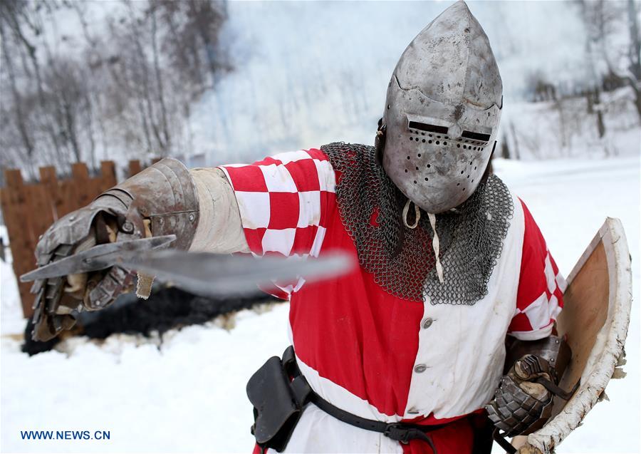 CROATIA-SAMOBOR-BATTLE OF SAMOBOR-RE-ENACTMENT