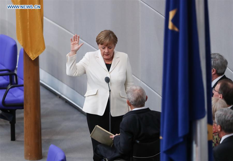 GERMANY-BERLIN-MERKEL-CHANCELLOR-SWEARING-IN