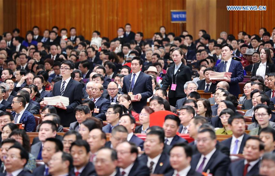 (TWO SESSIONS)CHINA-BEIJING-NPC-FIFTH PLENARY MEETING(CN)