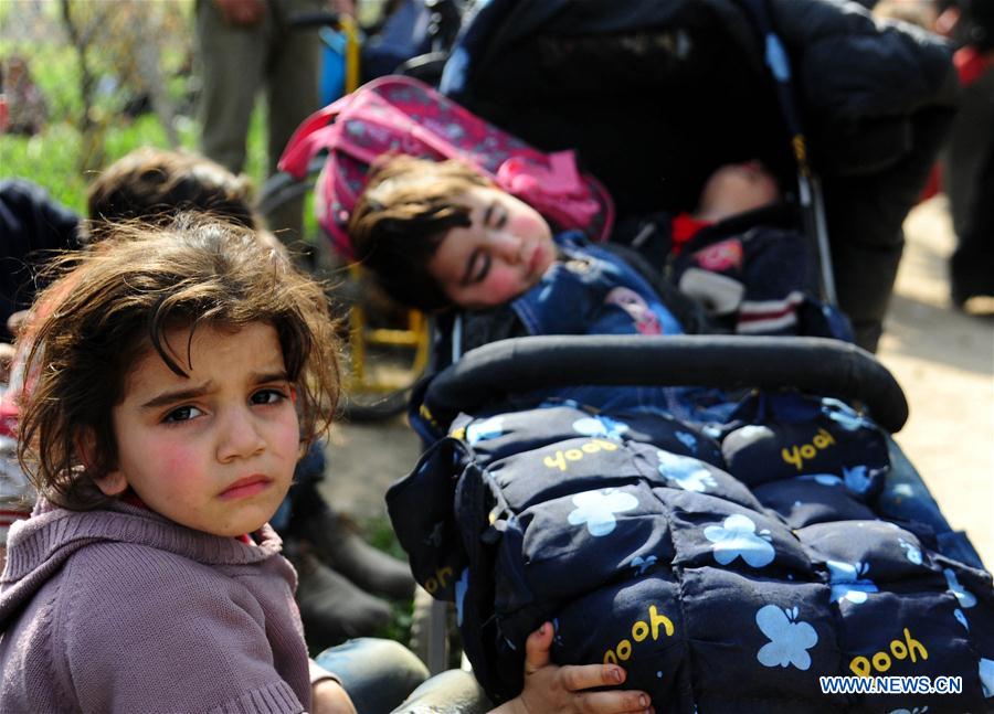 SYRIA-DAMASCUS-EASTERN GHOUTA-CIVILIANS-EVACUATION