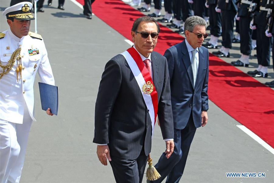 PERU-LIMA-MARTIN VIZCARRA-NEW PRESIDENT