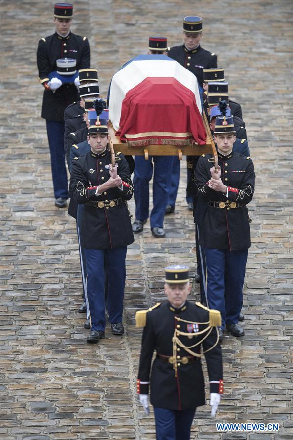 FRANCE-PARIS-NATIONAL TRIBUTE-HERO OFFICER