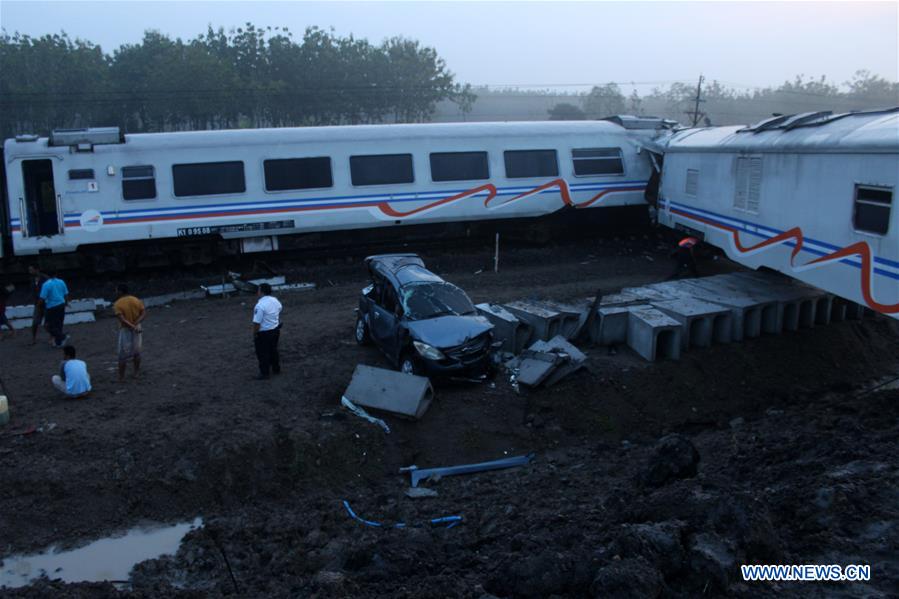 INDONESIA-NGAWI-TRAIN CRASH-AFTERMATH