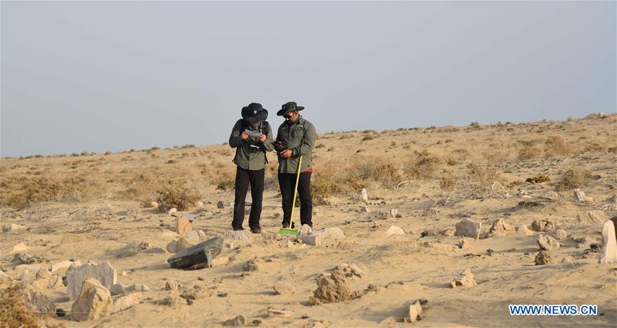 SAUDI ARABIA-AL SERRIAN PORT-ARCHAEOLOGICAL EXCAVATION