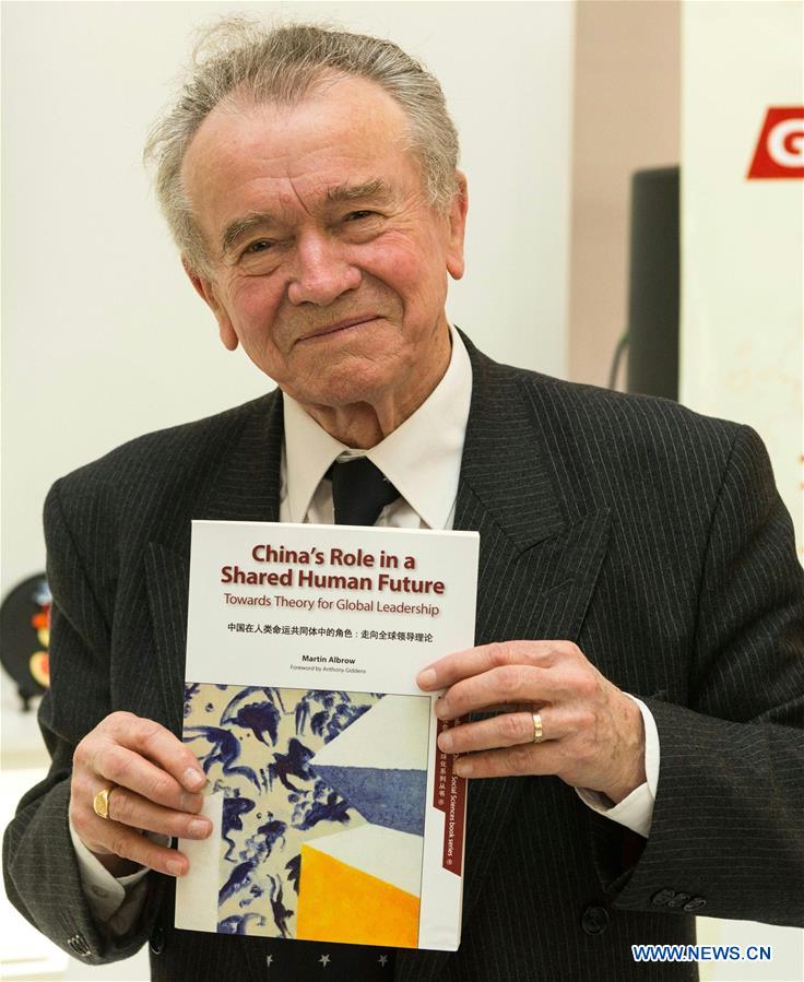 BRITAIN-LONDON-BOOK FAIR-CHINA'S ROLE IN SHARED HUMAN FUTURE-LAUNCH