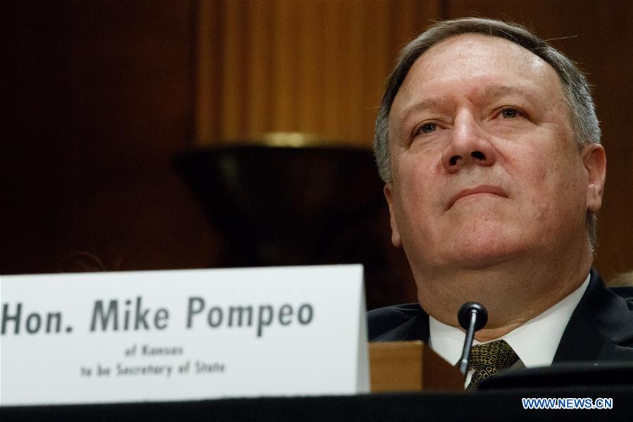 U.S.-WASHINGTON D.C.-CIA-MIKE POMPEO-HEARING