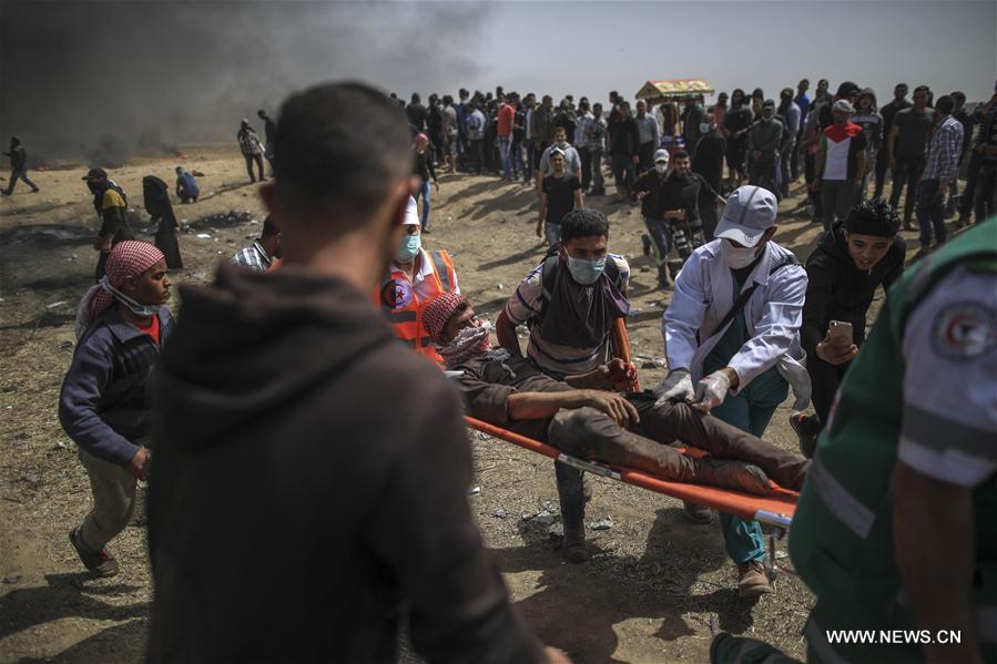 MIDEAST-GAZA-CLASHES-MEDICS