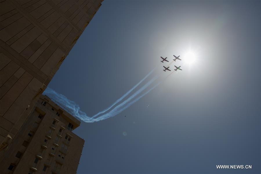 MIDEAST-JERUSALEM-ISRAEL'S INDEPENDENCE DAY-AIR SHOW