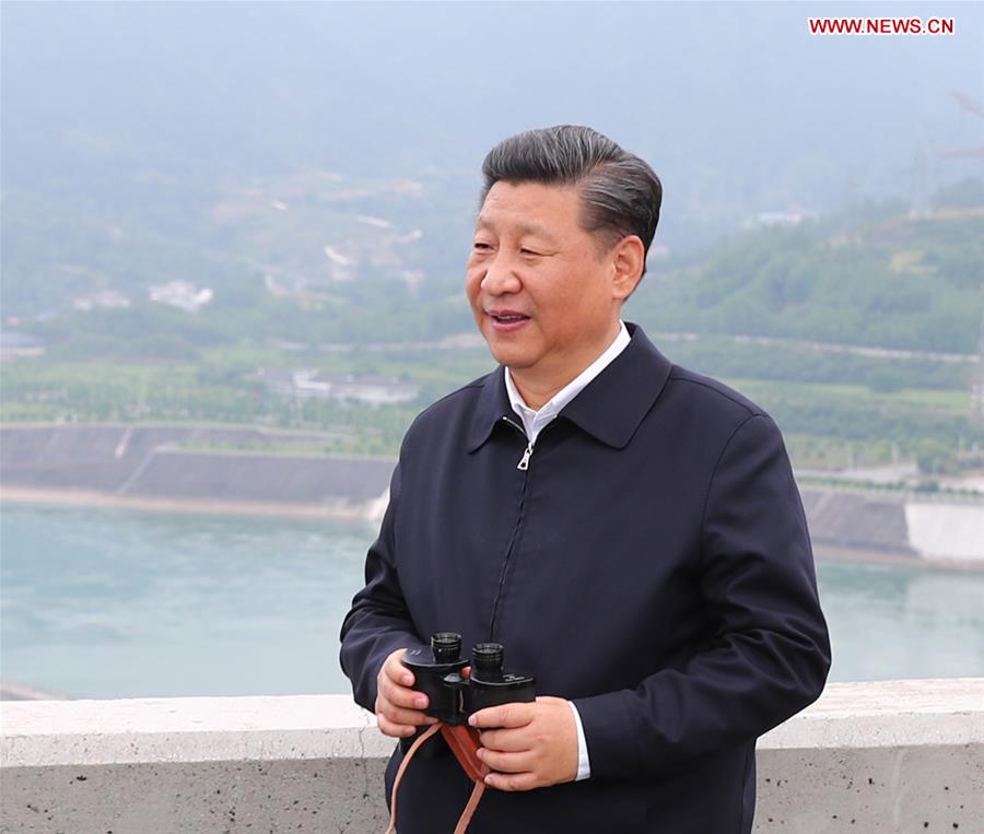 CHINA-HUBEI-XI JINPING-INSPECTION (CN)