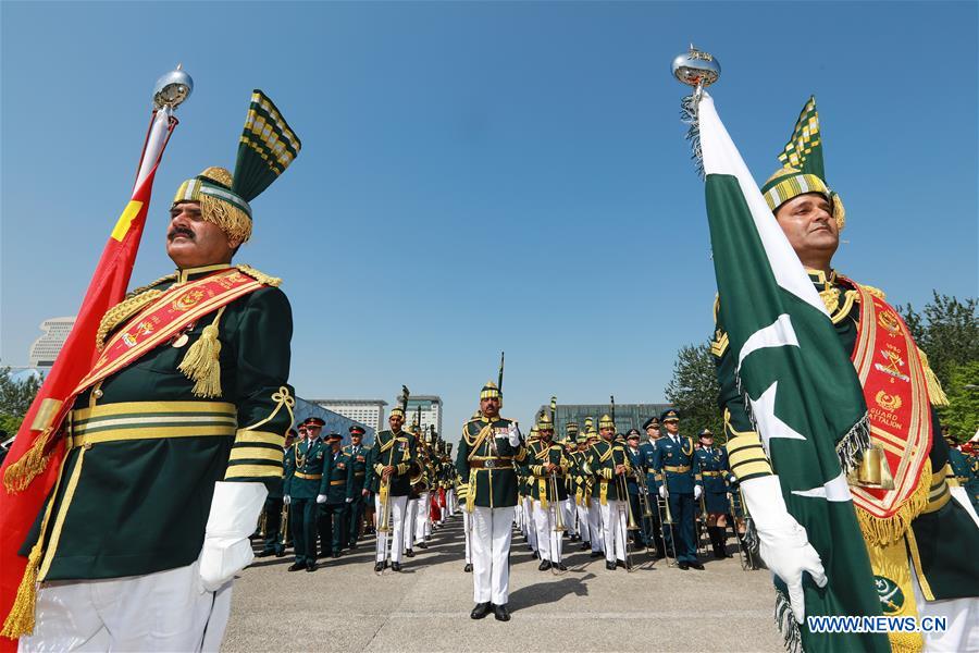 CHINA-BEIJING-SCO-MILITARY BAND FESTIVAL-PARADE (CN)