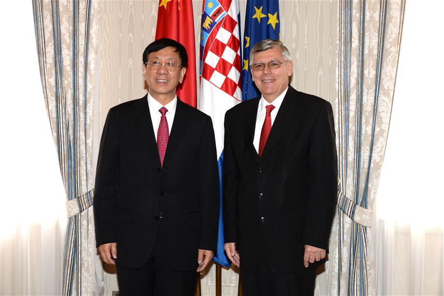 CROATIA-ZAGREB-CHINA-VISIT-POLITICS