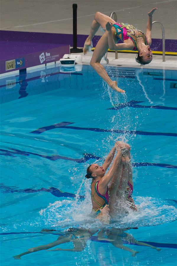 (SP)HUNGARY-BUDAPEST-FINA-ARTISTIC SWIMMING-WORLD SERIES