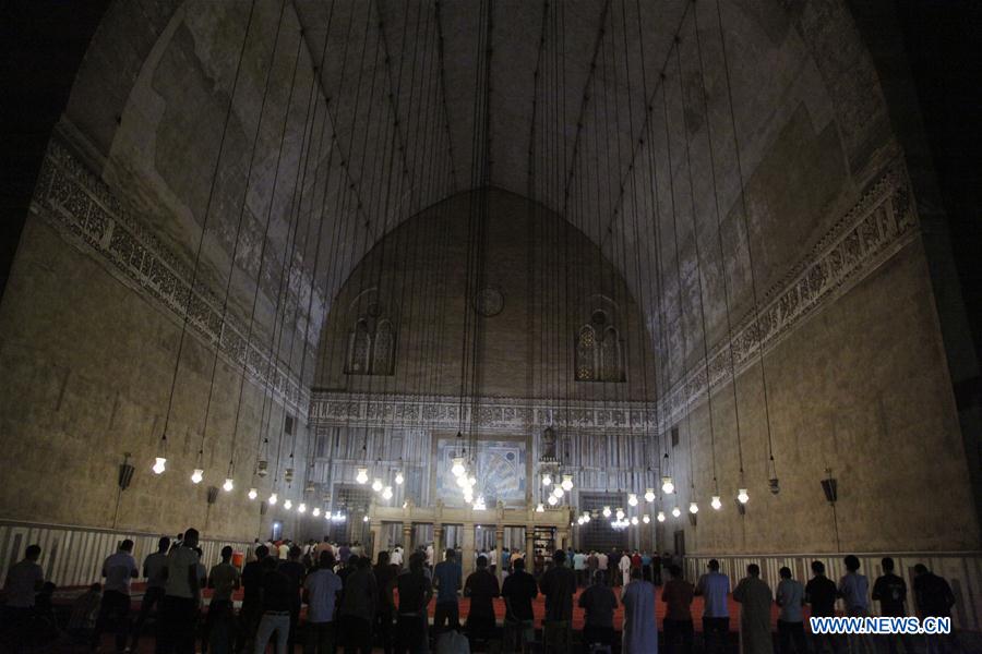 EGYPT-CAIRO-RAMADAN-TARAWIH PRAYER