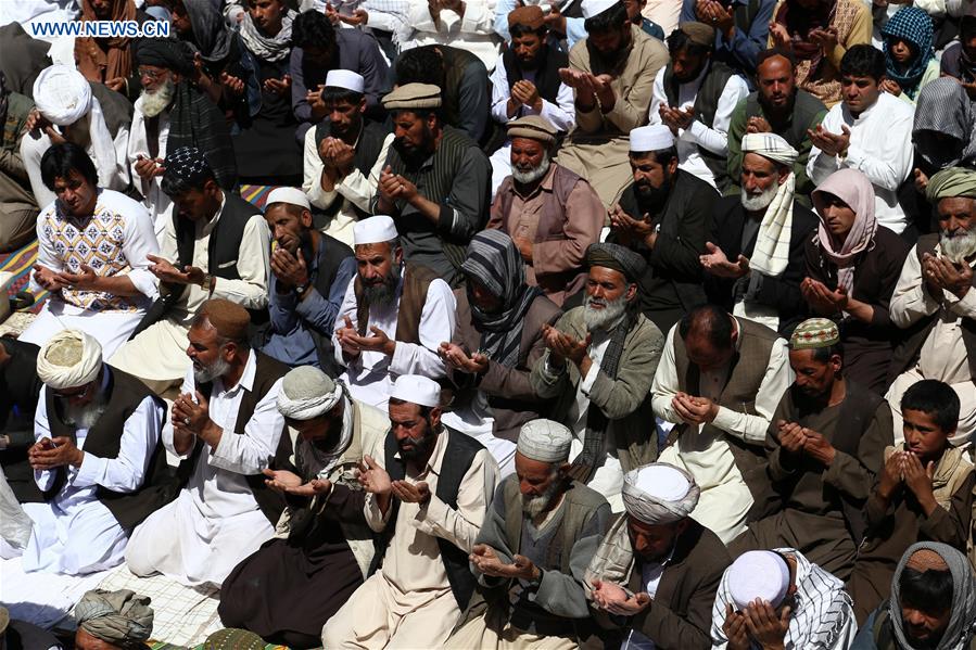 AFGHANISTAN-GHAZNI-PRAYING-RAMADAN