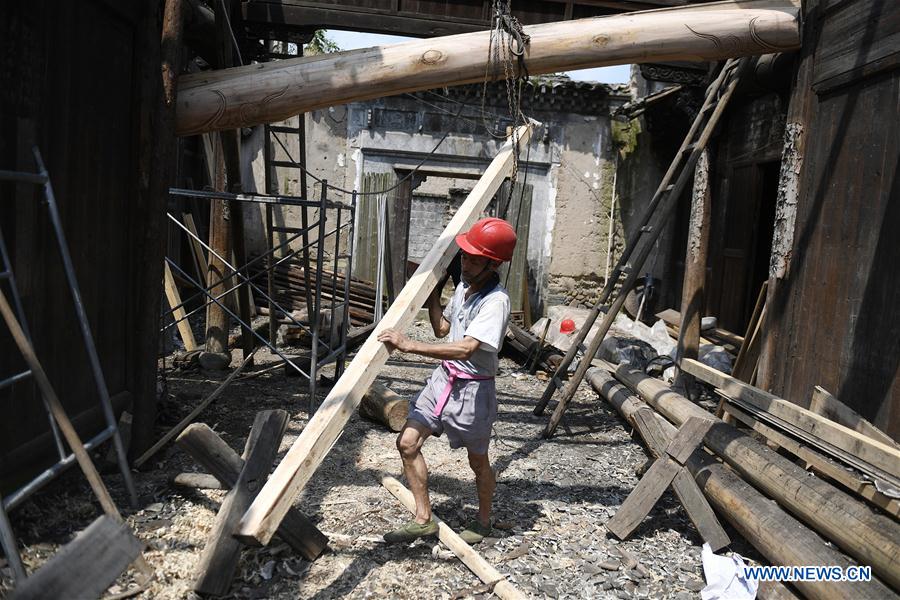 CHINA-ZHEJIANG-SONGYANG-ANCIENT HOUSE-RESTORATION (CN)