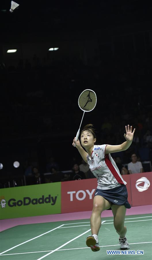 (SP)THAILAND-BANGKOK-BADMINTON-UBER CUP-FINAL