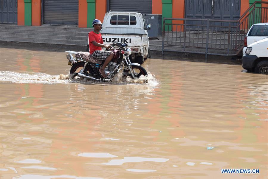 YEMEN-ADEN-RAINFALL