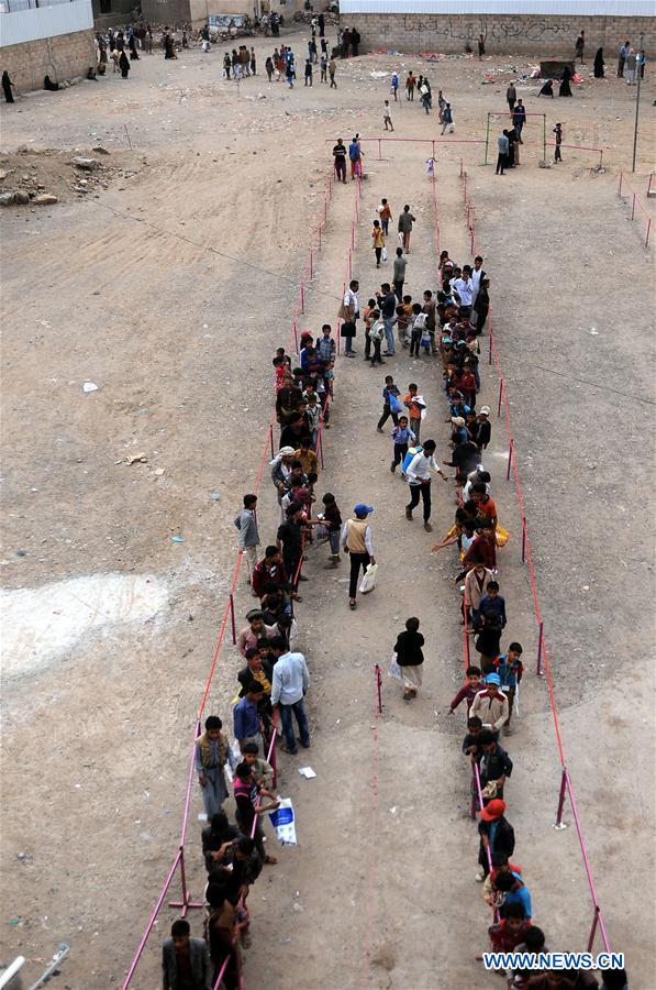 YEMEN-SANAA-FOOD-DISTRIBUTION