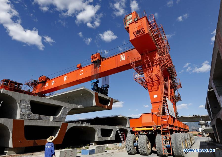 CHINA-HEBEI-BEIJING-ZHANGJIAKOU HIGH-SPEED RAILWAY-CONSTRUCTION (CN)