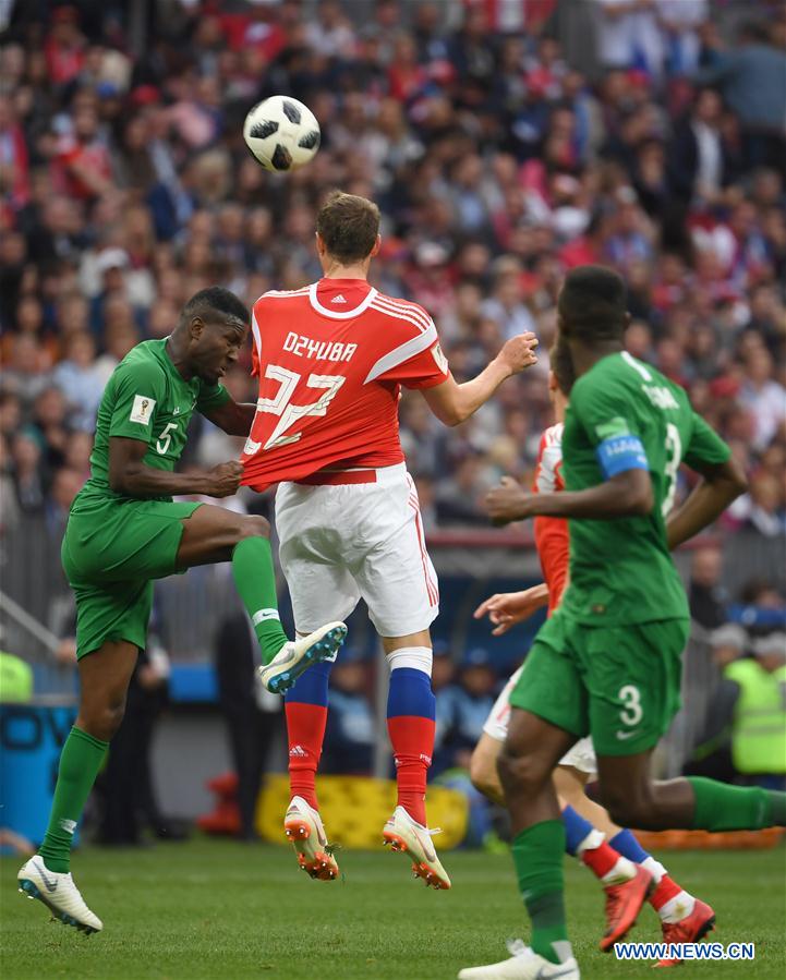 (SP)RUSSIA-MOSCOW-2018 WORLD CUP-OPENING MATCH-RUSSIA VS SAUDI ARABIA