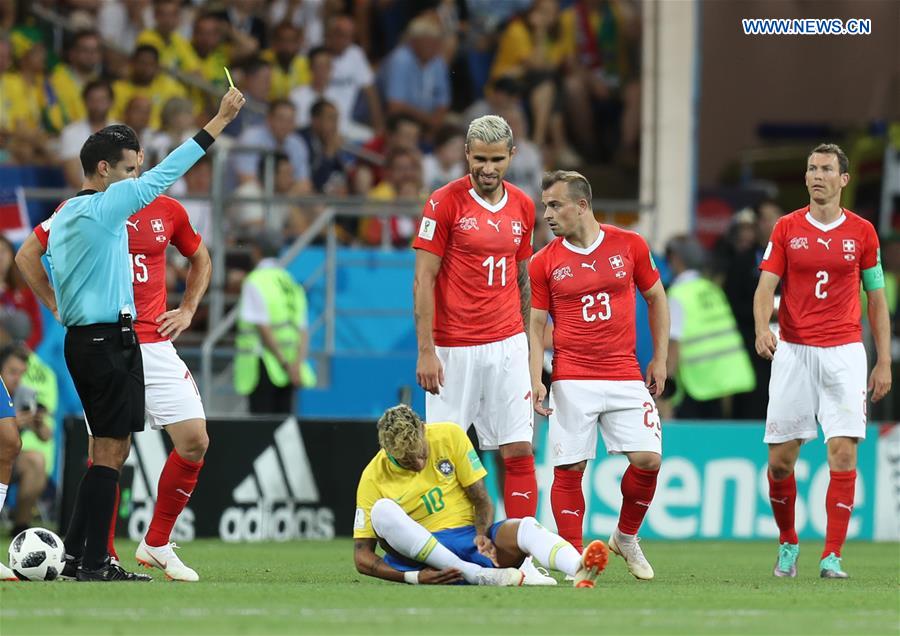 (SP)RUSSIA-ROSTOV-ON-DON-2018 WORLD CUP-GROUP E-BRAZIL VS SWITZERLAND 