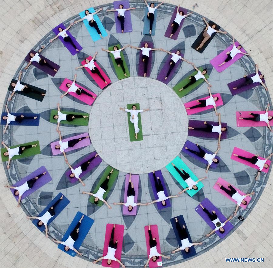 #CHINA-INTERNATIONAL YOGA DAY (CN)