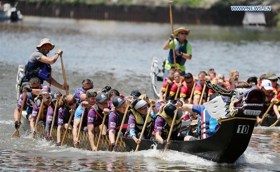 U.S.-CHICAGO-DRAGON BOAT RACE