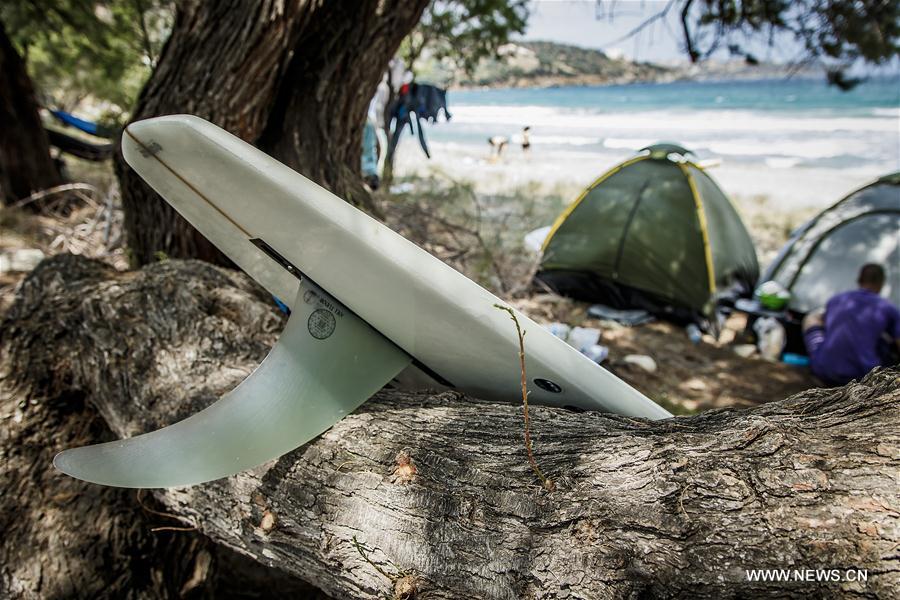 (SP)GREECE-EVIA ISLAND-SURFING