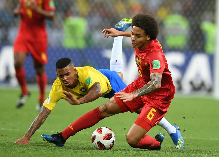 (SP)RUSSIA-KAZAN-2018 WORLD CUP-QUARTERFINAL-BRAZIL VS BELGIUM