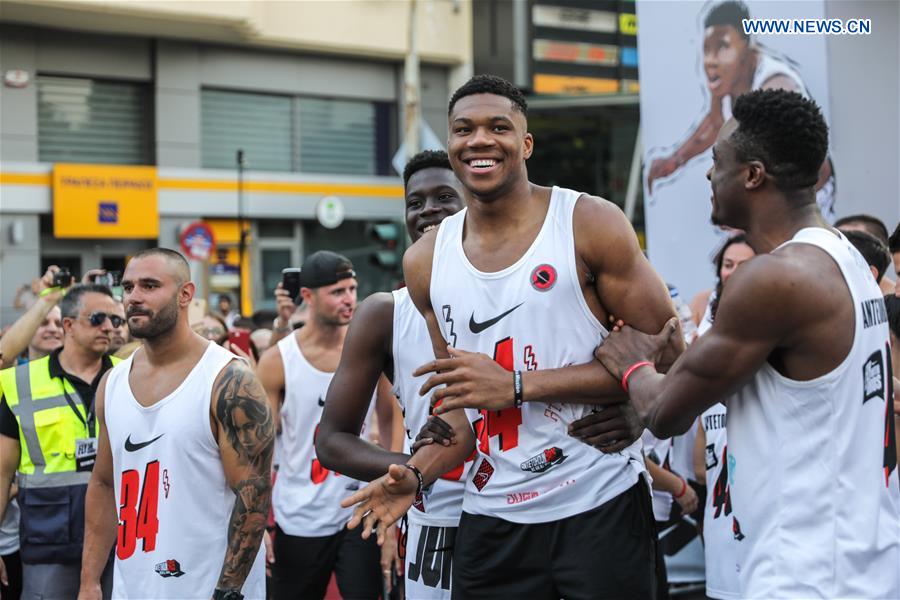 (SP)GREECE-ATHENS-ANTETOKOUNMPO CHARITY RUN